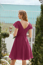 Robe de soirée mi-longue, robe de cocktail formelle, robe de bal, 28013 
