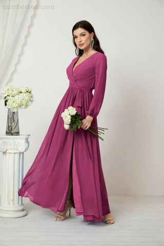 Baoleely Side Split Formal Dresses for Elegant Events