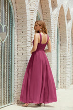 Vestidos de dama de honor con cuello halter, vestido formal de cóctel o de fiesta 28015 
