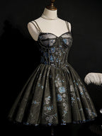Vestidos de baile de tul con lentejuelas y cordones, corte en A, estilo gala, para fiesta de bienvenida 