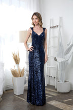 Prom Long Formal Fitted Evening Dress