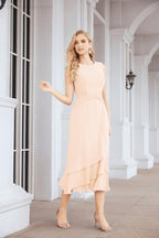 Robe de soirée deux pièces Sunnderly, coupe trapèze, pour la mère de la mariée, référence SY28072