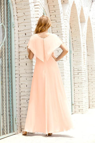 Vestido Baoleely para la madre de la novia, talla grande, escote en V, largo hasta el suelo, formal, para invitada de boda 28020