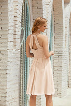 Vestidos de fiesta sin mangas, vestido formal de cóctel para graduación 28014 
