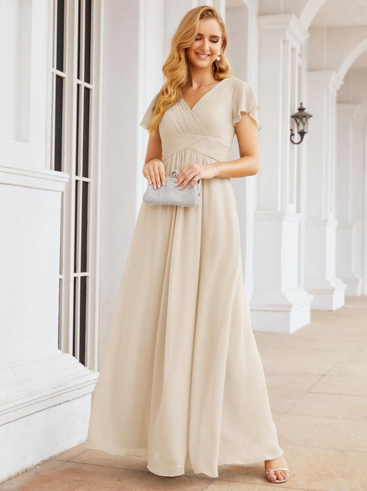 Vestidos de fiesta formales Baoleely para madre de la novia, con mangas cortas, vestido de dama de honor 28047 