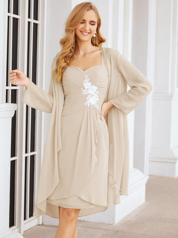 Vestidos de encaje para la madre de la novia y el novio de Sunderly, ideales para invitadas de boda (SY28066)