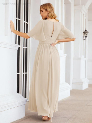 Vestidos de dama de honor para mujer, vestido largo de fiesta para boda o graduación 28068