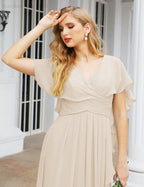Baoleely Bridesmaid Dresses Backless Formal Prom Gowns for Evening Party Mother of The Bride Dress 28040
