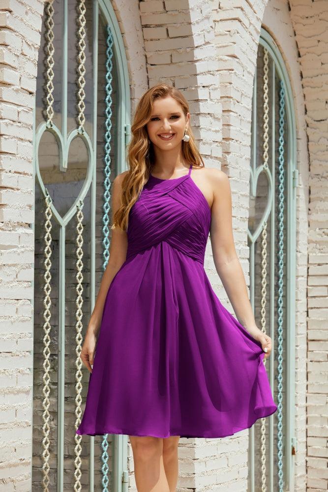 Vestidos de fiesta sin mangas, vestido formal de cóctel para graduación 28014 