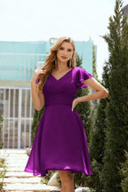 Robe de soirée mi-longue, robe de cocktail formelle, robe de bal, 28013 