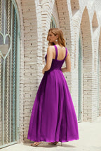 Vestidos de dama de honor con cuello halter, vestido formal de cóctel o de fiesta 28015 