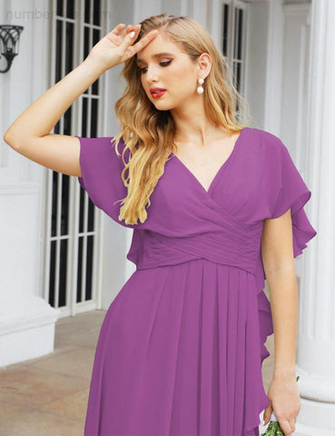 Vestidos de dama de honor Baoleely, vestidos de gala formales sin espalda para fiestas de noche, vestido para la madre de la novia 28040