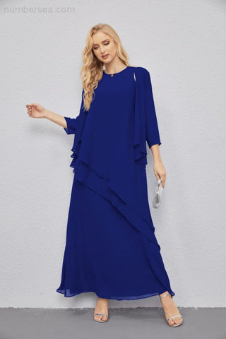 Vestidos de madre de la novia con cárdigan ligero abierto al frente, vestido formal de fiesta 28081 