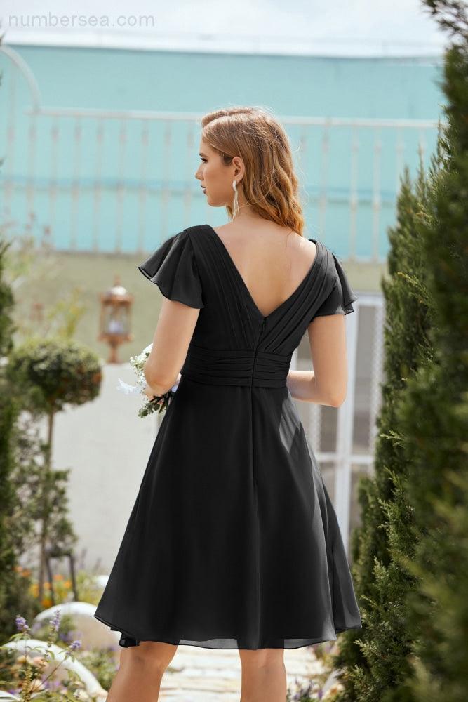 Robe de soirée mi-longue, robe de cocktail formelle, robe de bal, 28013 
