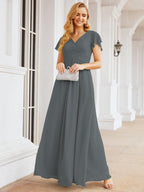 Vestidos de fiesta formales Baoleely para madre de la novia, con mangas cortas, vestido de dama de honor 28047 