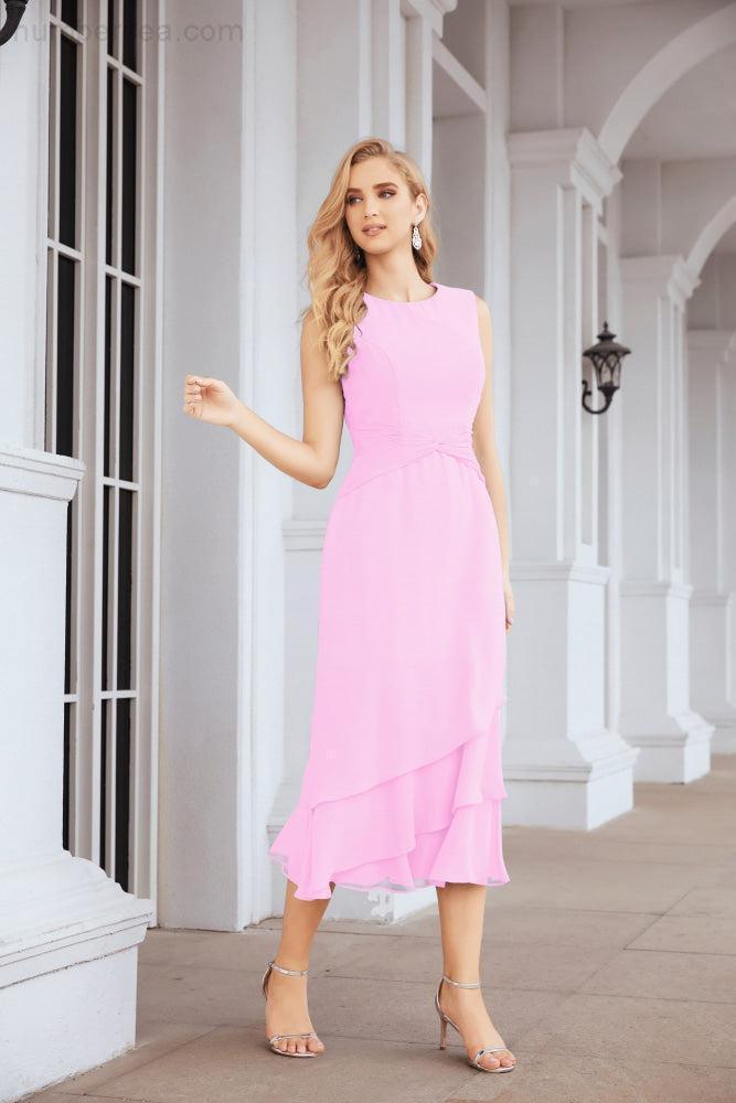 Robe de soirée deux pièces Sunnderly, coupe trapèze, pour la mère de la mariée, référence SY28072
