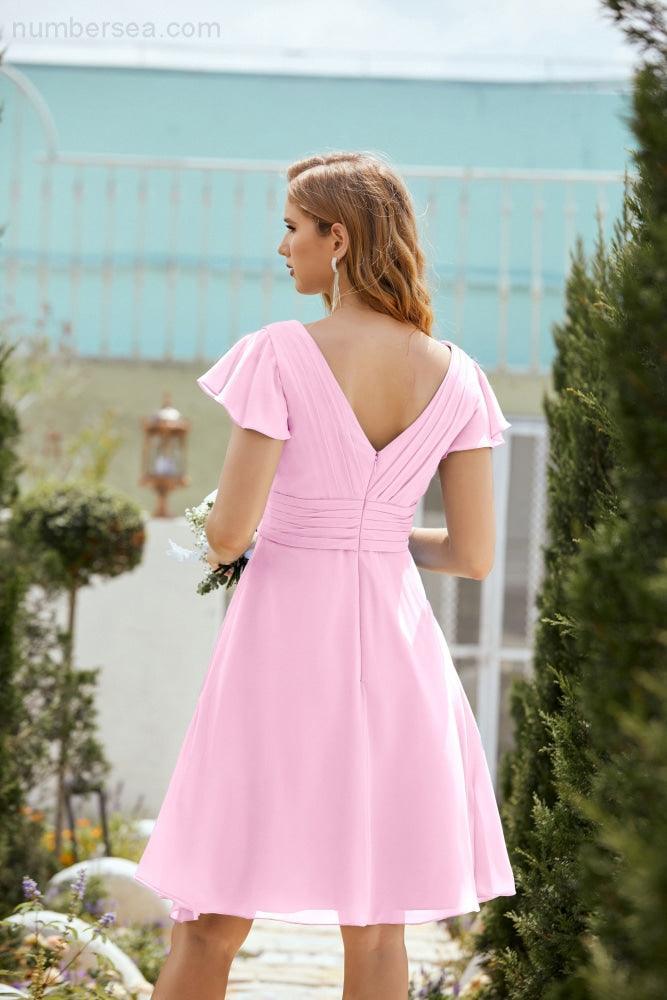 Robe de soirée mi-longue, robe de cocktail formelle, robe de bal, 28013 