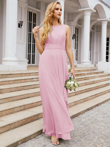 Vestidos de dama de honor Baoleely para boda, vestidos largos formales con volantes para baile de graduación 28039