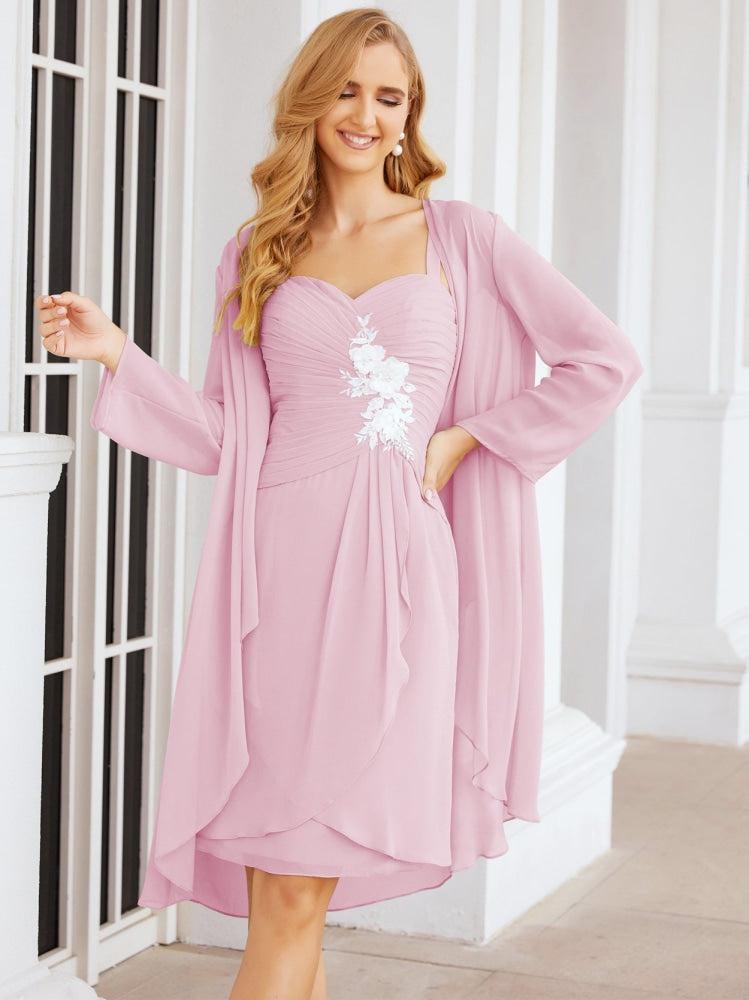 Vestidos de encaje para la madre de la novia y el novio de Sunderly, ideales para invitadas de boda (SY28066)