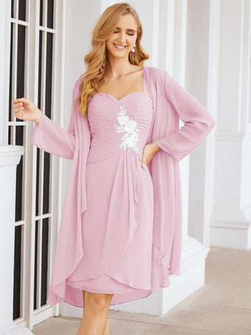 Vestidos de encaje para la madre de la novia y el novio de Sunderly, ideales para invitadas de boda (SY28066)