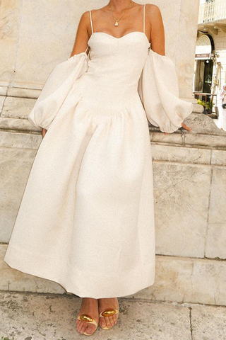 Vestidos de noche sexis de color liso con bolsillo y escote en V 