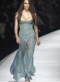 Vestido de noche largo verde vintage con tirantes de sirena, encaje, gasa, lentejuelas y abertura, estilo princesa Y8183