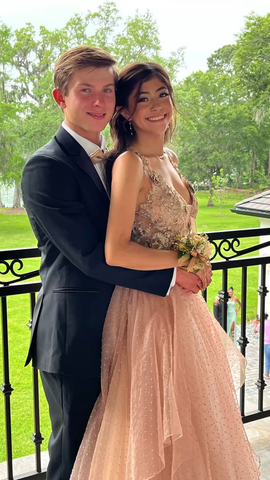 Vestido de fiesta de tul único de corte A, vestido de noche de moda Y5395