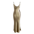 Elegant Spaghetti Straps Prom Dress Backless Formal Gown Sexy Evening Dress Y410