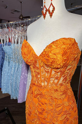 Sheath Sweetheart Short Homecoming Dress with Appliques