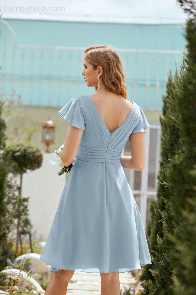 Robe de soirée mi-longue, robe de cocktail formelle, robe de bal, 28013 