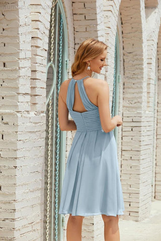 Vestidos de fiesta sin mangas, vestido formal de cóctel para graduación 28014 