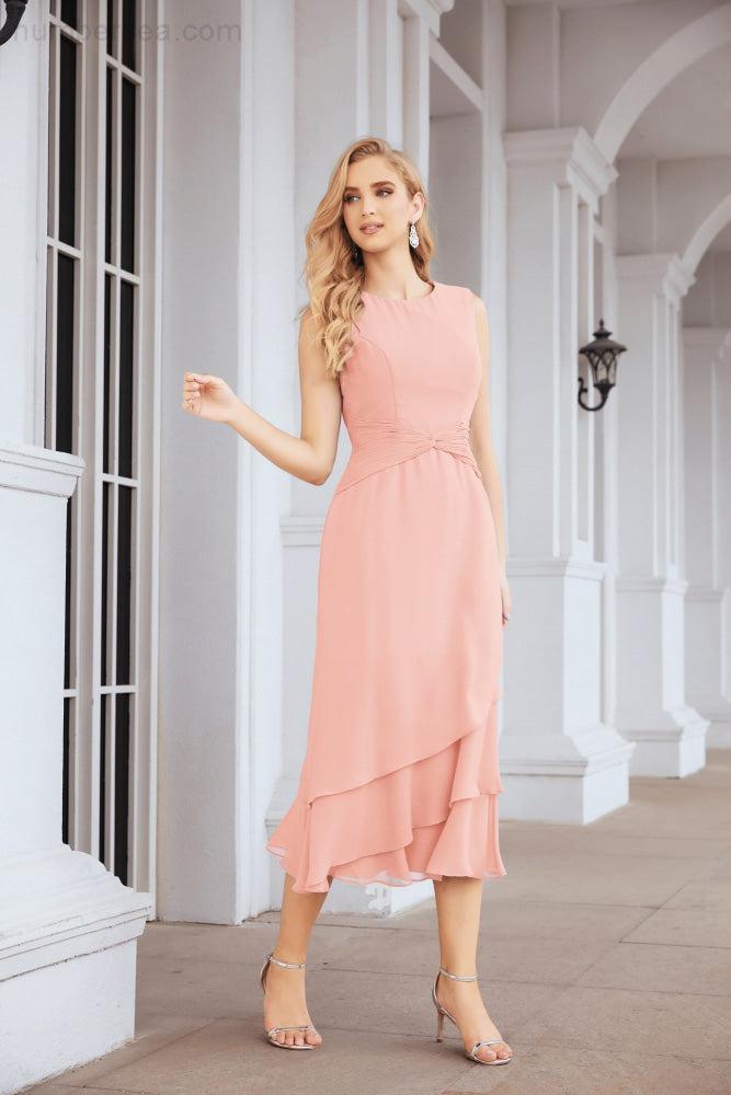 Robe de soirée deux pièces Sunnderly, coupe trapèze, pour la mère de la mariée, référence SY28072