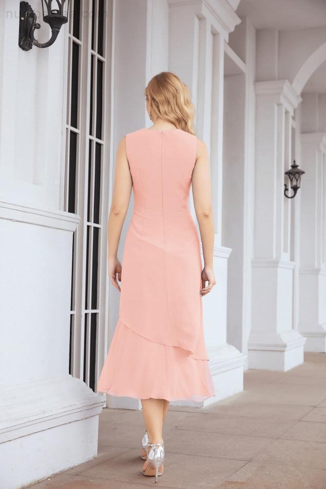 Robe de soirée deux pièces Sunnderly, coupe trapèze, pour la mère de la mariée, référence SY28072