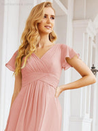 Vestidos de fiesta formales Baoleely para madre de la novia, con mangas cortas, vestido de dama de honor 28047 