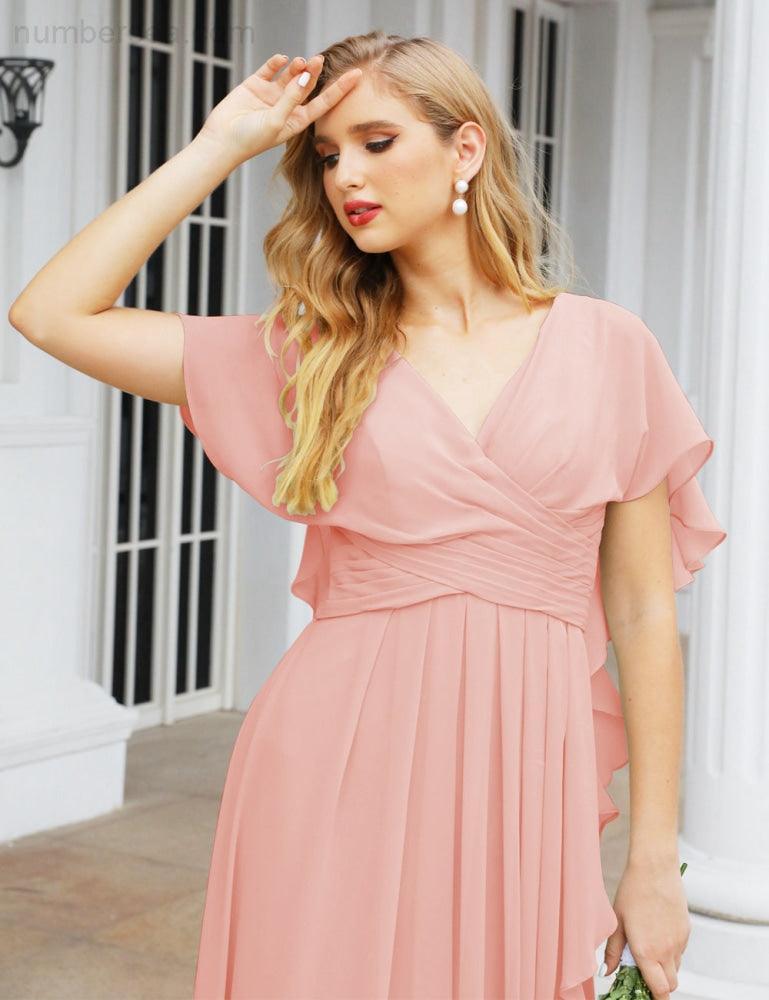 Baoleely Bridesmaid Dresses Backless Formal Prom Gowns for Evening Party Mother of The Bride Dress 28040
