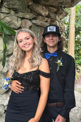 Off the Shoulder Sequins Bodycon Corset Short Homecoming Dress