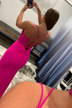 Spaghetti Straps Prom Dress