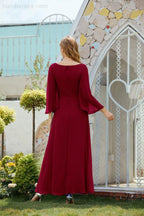 Vestidos de fiesta para la madre de la novia de Sunderly, vestido formal de graduación para invitada de boda SY28012