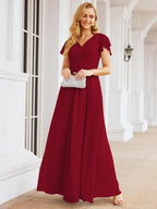 Vestidos de fiesta formales Baoleely para madre de la novia, con mangas cortas, vestido de dama de honor 28047 