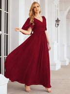 Robes de demoiselle d'honneur pour femmes, robe de soirée longue de mariage, robe de bal 28068
