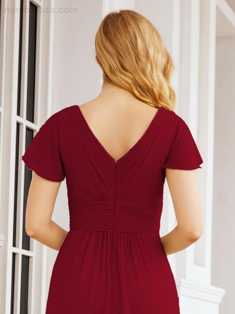Vestidos de fiesta formales Baoleely para madre de la novia, con mangas cortas, vestido de dama de honor 28047 