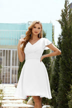 Robe de soirée mi-longue, robe de cocktail formelle, robe de bal, 28013 