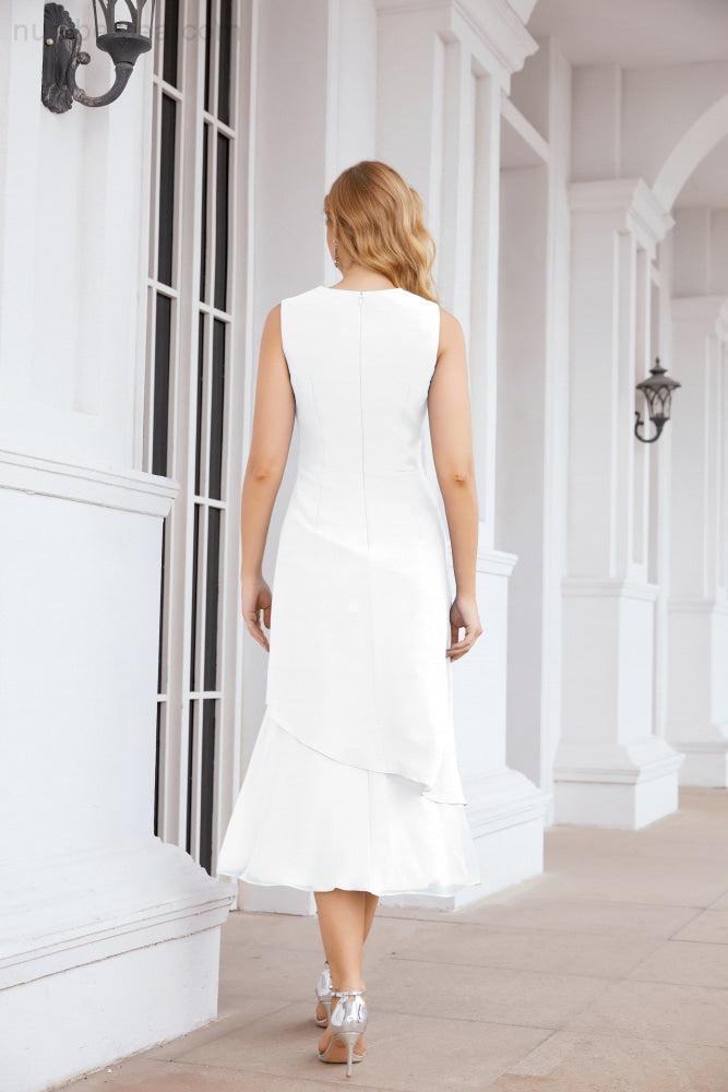Robe de soirée deux pièces Sunnderly, coupe trapèze, pour la mère de la mariée, référence SY28072
