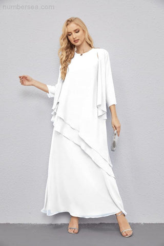 Vestidos de madre de la novia con cárdigan ligero abierto al frente, vestido formal de fiesta 28081 