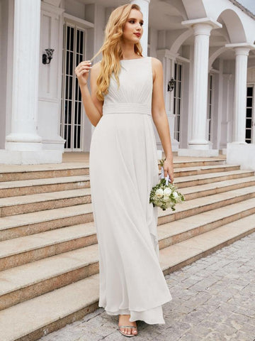 Vestidos de dama de honor Baoleely para boda, vestidos largos formales con volantes para baile de graduación 28039