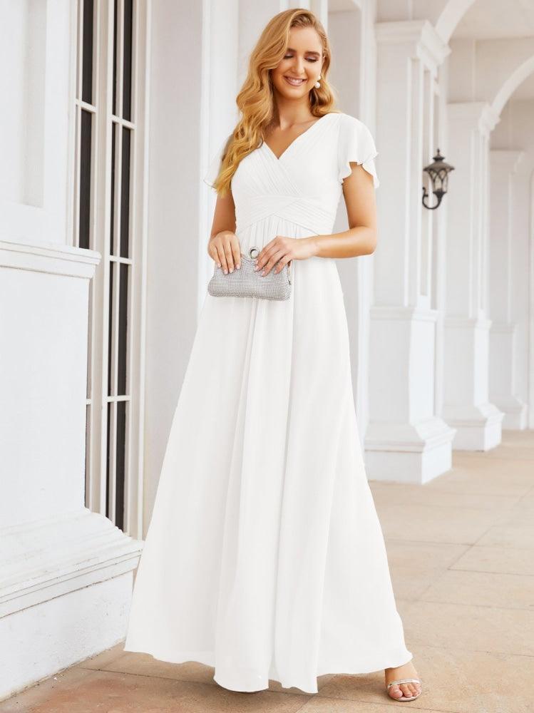 Vestidos de fiesta formales Baoleely para madre de la novia, con mangas cortas, vestido de dama de honor 28047 