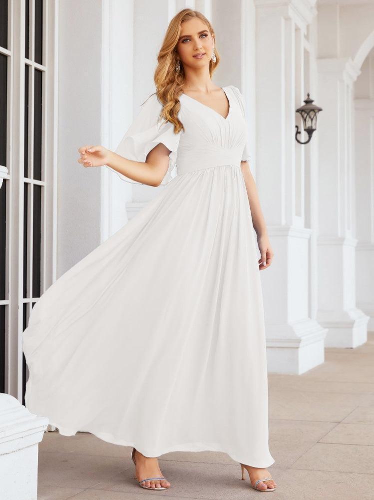 Robes de demoiselle d'honneur pour femmes, robe de soirée longue de mariage, robe de bal 28068