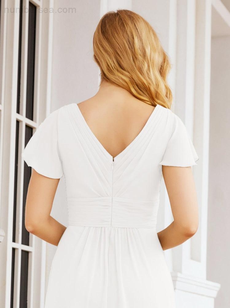 Vestidos de fiesta formales Baoleely para madre de la novia, con mangas cortas, vestido de dama de honor 28047 