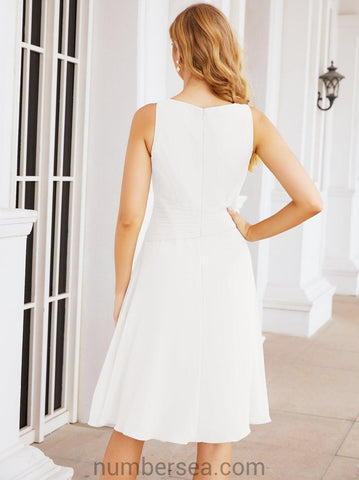 Vestidos de la madre de la novia de Sunderly, vestido de graduación, vestido plisado informal SY28065