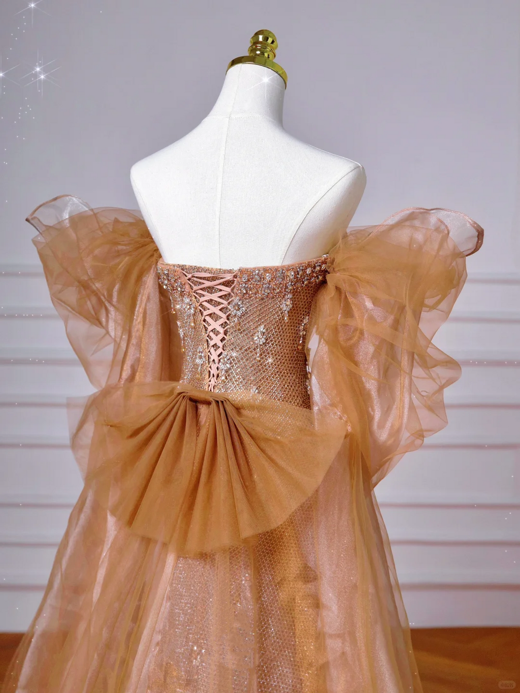 Luxury Off The Shoulder Tulle Beaded Prom Dress Long Mermaid Evening Dress Y8610